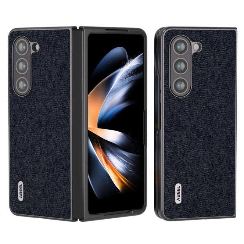 Futerały Samsung Galaxy Z Fold 5 Etui Na Telefon Prawdziwa Tkana Skóra Abeel