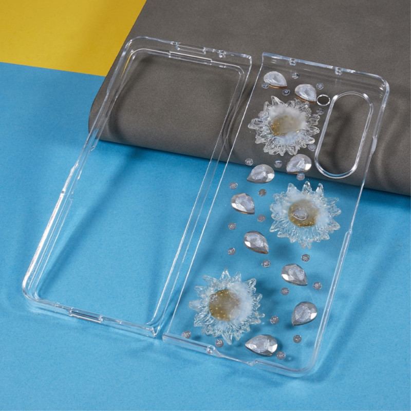Futerały Samsung Galaxy Z Fold 5 Etui Na Telefon Uroki Stokrotki