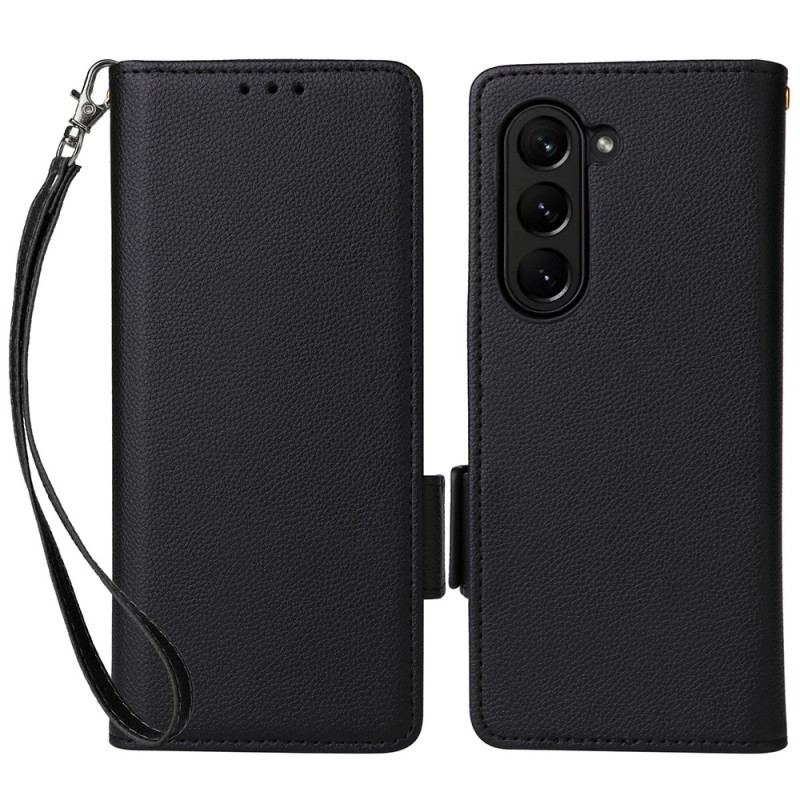 Obudowa Samsung Galaxy Z Fold 5 Etui Na Telefon Smycz Z Karabińczykiem