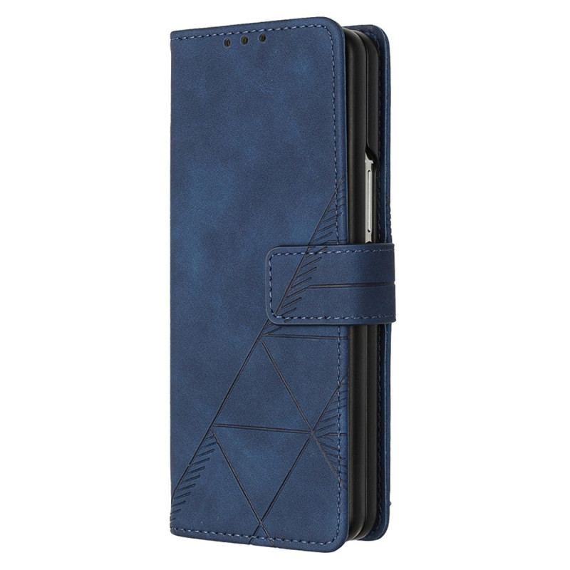 Pokrowce Samsung Galaxy Z Fold 5 Wzór Trójkątów