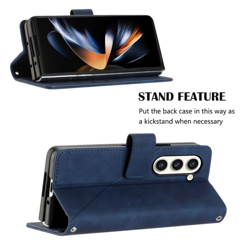 Pokrowce Samsung Galaxy Z Fold 5 Wzór Trójkątów