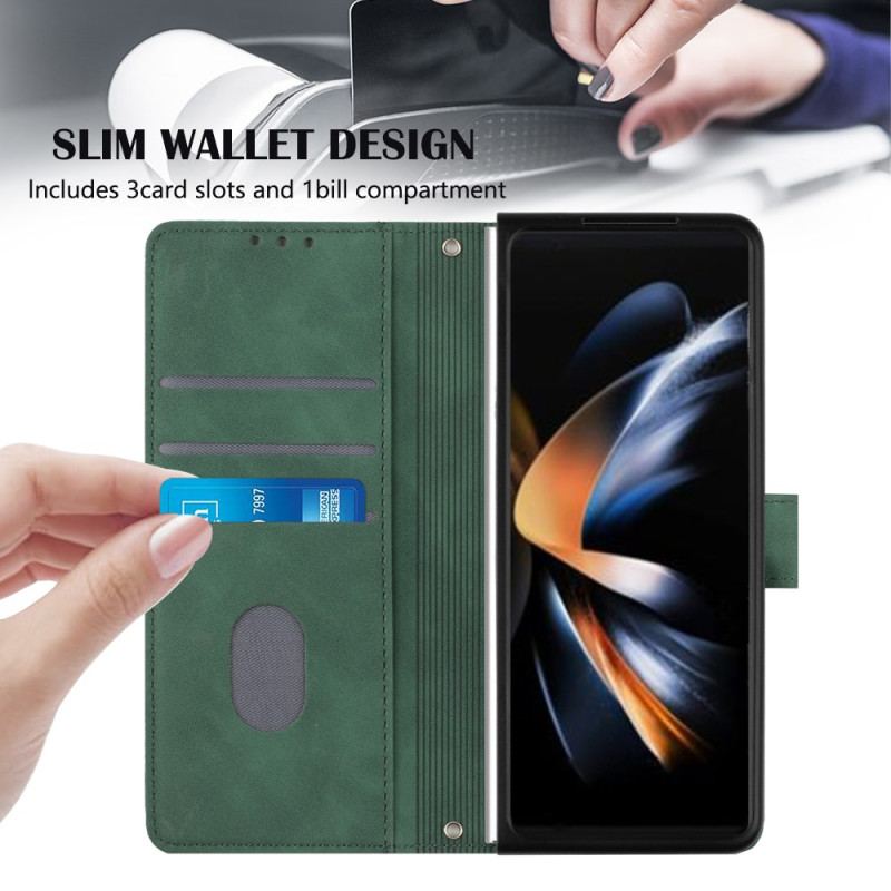 Pokrowce Samsung Galaxy Z Fold 5 Wzór Trójkątów