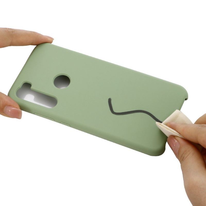 Futerały do Xiaomi Redmi Note 8 2021 Płynny Silikon