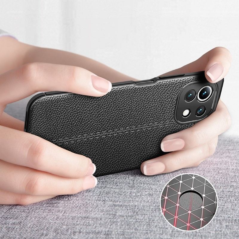 Etui do Xiaomi Mi 11 Lite 5G NE / Mi 11 Lite / Mi 11 Lite 5G Anti-fall Ziarniste Wykończenie Silikonowe