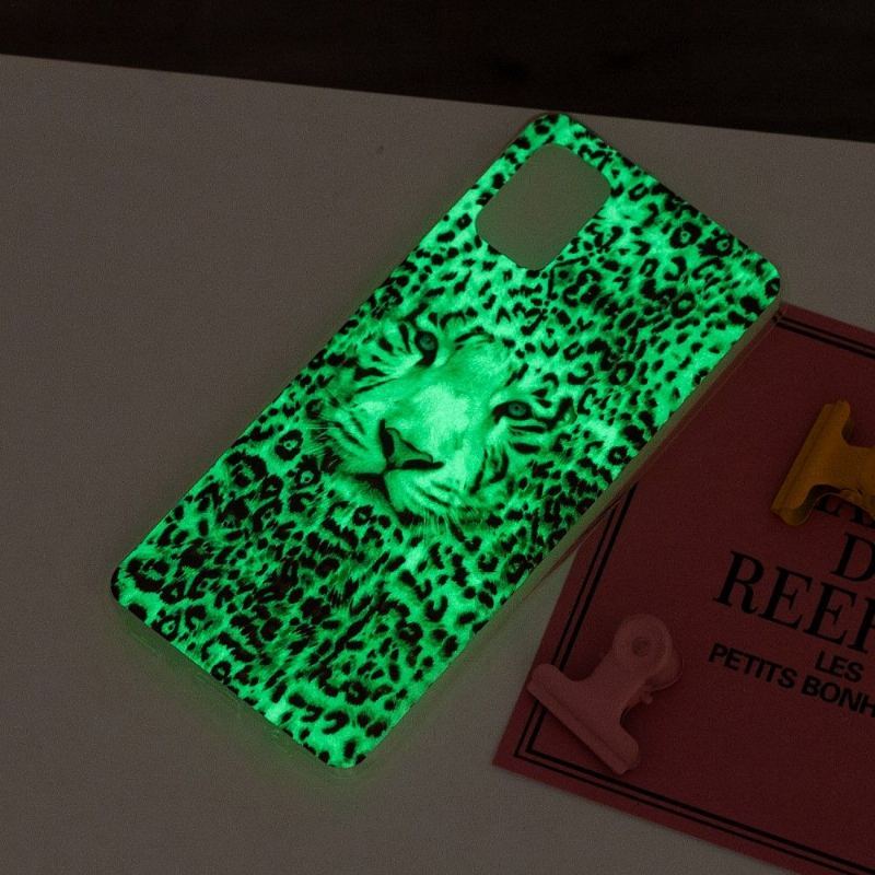 Etui do Xiaomi Mi 11 Lite 5G NE / Mi 11 Lite / Mi 11 Lite 5G Luminous Śnieżna Pantera