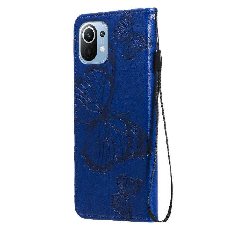 Etui Folio do Xiaomi Mi 11 Lite 5G NE / Mi 11 Lite / Mi 11 Lite 5G Obsługa Funkcji Motyli