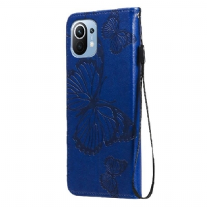 Etui Folio do Xiaomi Mi 11 Lite 5G NE / Mi 11 Lite / Mi 11 Lite 5G Obsługa Funkcji Motyli