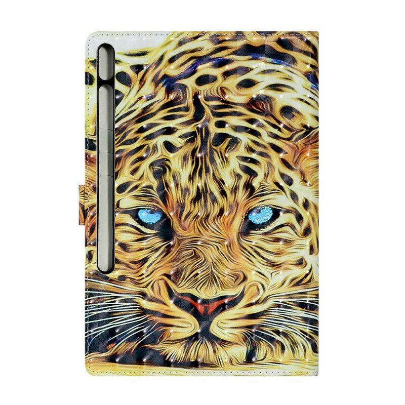 Etui Folio do Samsung Galaxy Tab S8 Plus / Tab S7 Plus Sztuka Tygrysa