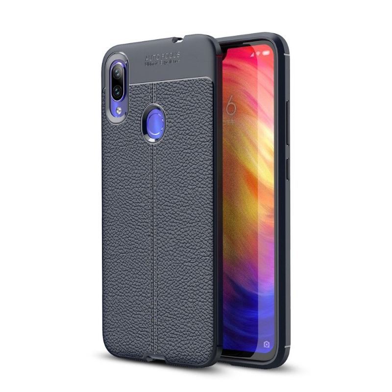 Etui do Xiaomi Redmi Note 7 Biznes Żel Wykończeniowy Ze Sztucznej Skóry