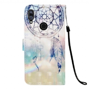 Etui Folio do Xiaomi Redmi Note 7 Obrzeża Portfel Łapacz Snów
