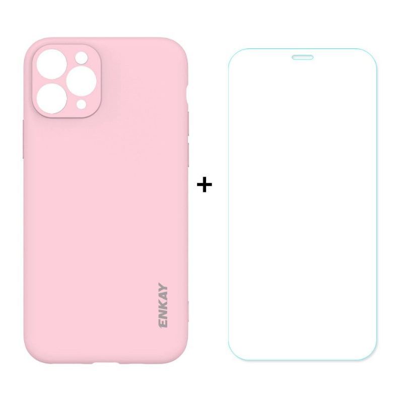 Etui do iPhone 11 Pro Max + Folia Ochronna Ze Szkła Hartowanego