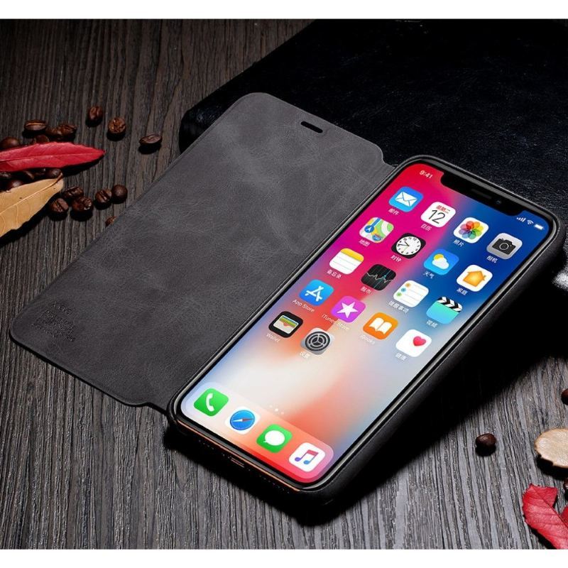 Skórzany Futerał do iPhone 11 Pro Max Anti-fall X-level Styl Skórzany