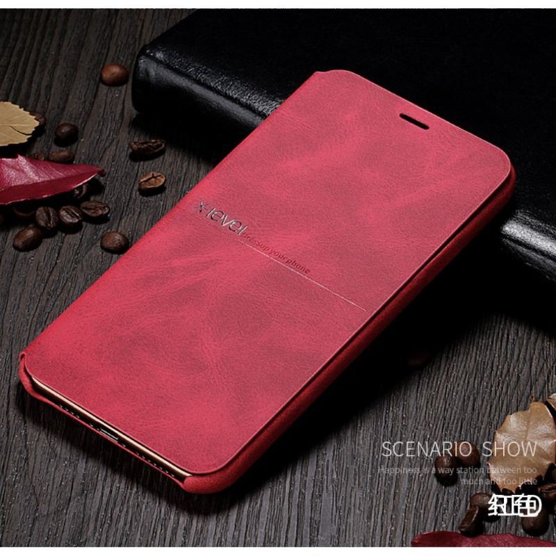 Skórzany Futerał do iPhone 11 Pro Max Anti-fall X-level Styl Skórzany