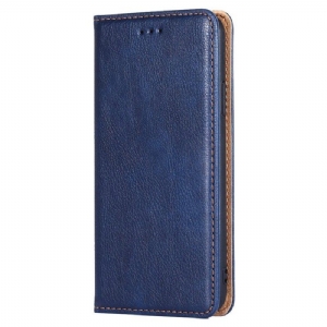 Etui Na Telefon do Xiaomi Redmi Note 12 5G Etui Folio Przeszycia Ze Sztucznej Skóry