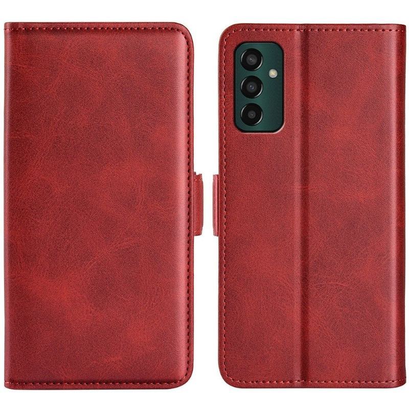 Etui do Samsung Galaxy M13 Portfel Matowy Pokrowiec Ze Sztucznej Skóry