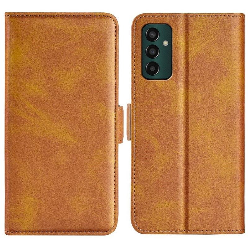 Etui do Samsung Galaxy M13 Portfel Matowy Pokrowiec Ze Sztucznej Skóry