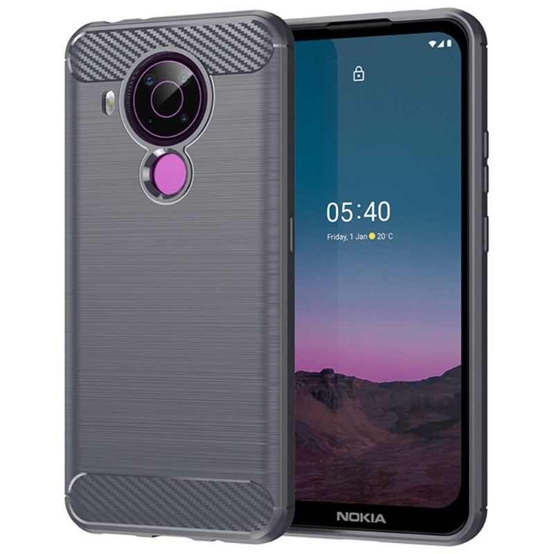 Etui do Nokia 3.4 / Nokia 5.4 Silikonowy Efekt Szczotkowania