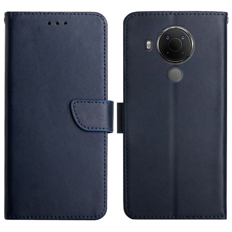 Etui Folio do Nokia 3.4 / Nokia 5.4 Gładka Skóra Dotykowa