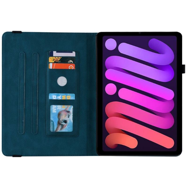 Etui iPad Mini 6 (2021) Motyl Retro