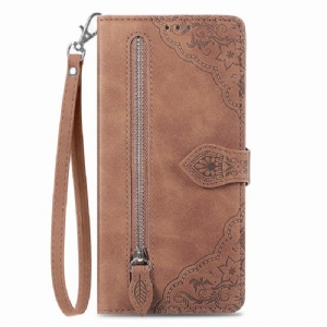 Etui Folio do Samsung Galaxy A54 5G Koronkowa Portmonetka