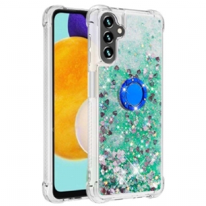 Futerały do Samsung Galaxy A54 5G Cekiny Z Podparciem Pierścienia