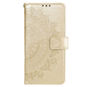 Etui Folio do Xiaomi Redmi Note 11 / 11S Mandala Słońca