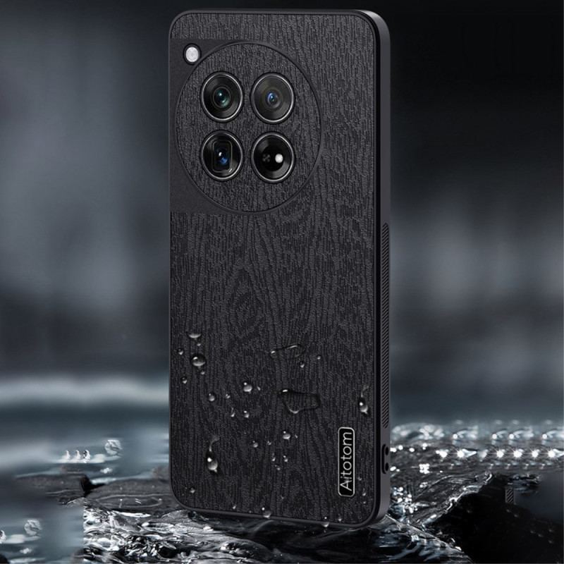 Etui Oneplus 12 5g Teksturowana Sztuczna Skóra
