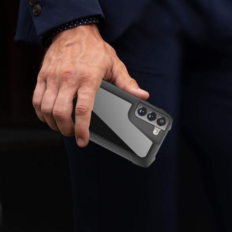 Etui do Samsung Galaxy S22 Plus 5G Etui Ochronne Szczotkowanego Metalu Ochrona Efektu