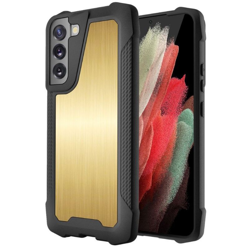 Etui do Samsung Galaxy S22 Plus 5G Etui Ochronne Szczotkowanego Metalu Ochrona Efektu