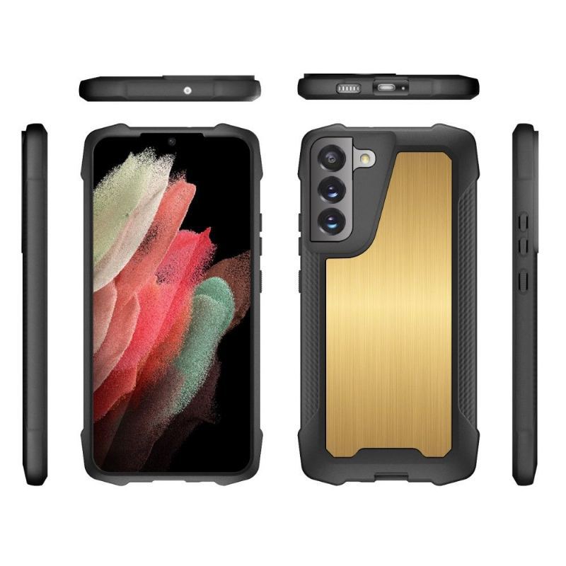 Etui do Samsung Galaxy S22 Plus 5G Etui Ochronne Szczotkowanego Metalu Ochrona Efektu