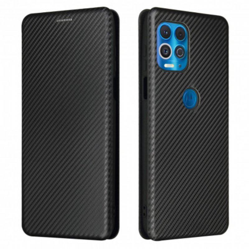 Etui Na Telefon do Moto G100 Etui Folio Węgiel Silikonowy