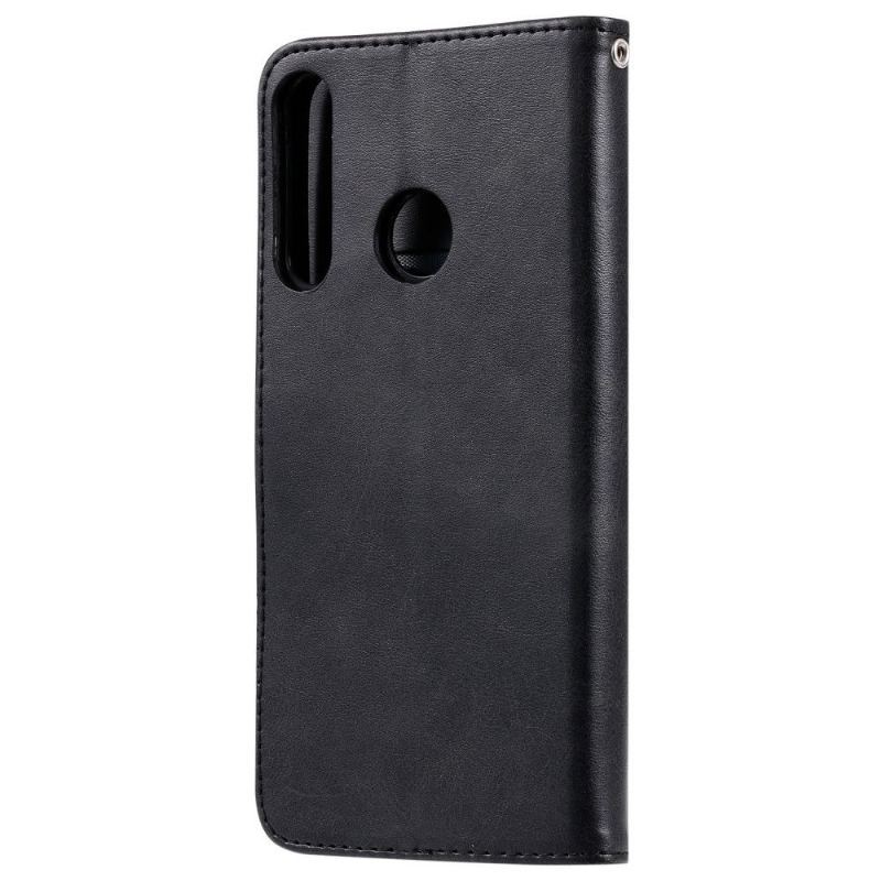 Etui Folio do Huawei P40 Lite E Kieszeń Na Suwak