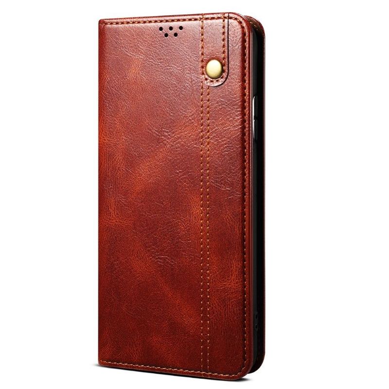 Etui Folio do Realme 9i Obrzeża Ernestine Odsłonięte Szwy