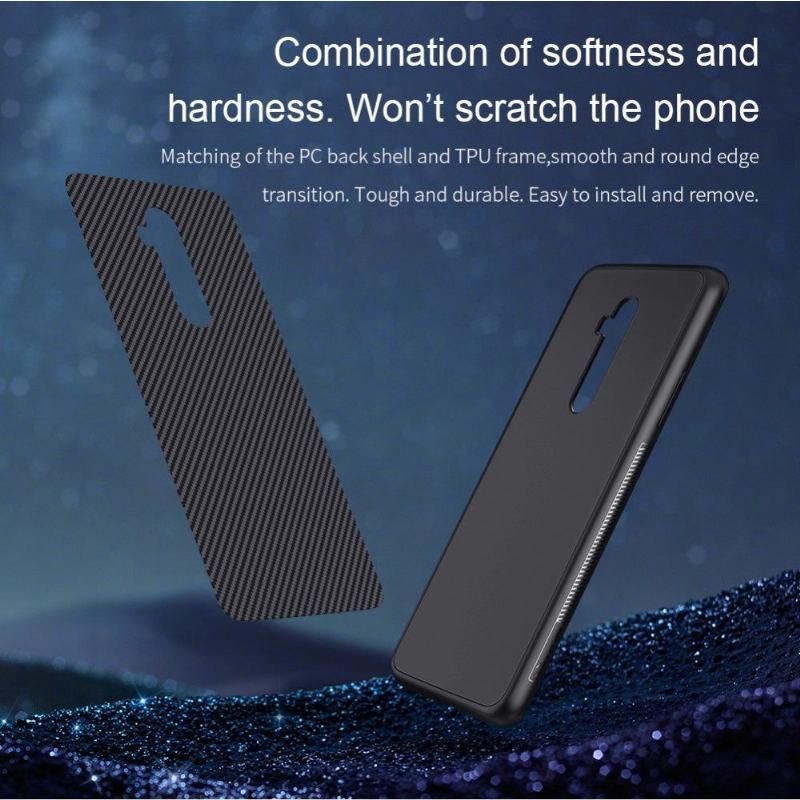 Etui do OnePlus 7T Pro Classic Włókno Syntetyczne