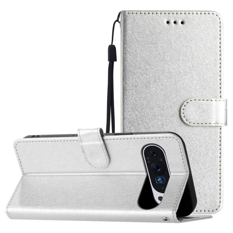 Etui Folio Do Google Pixel 9 Jedwabista Konsystencja
