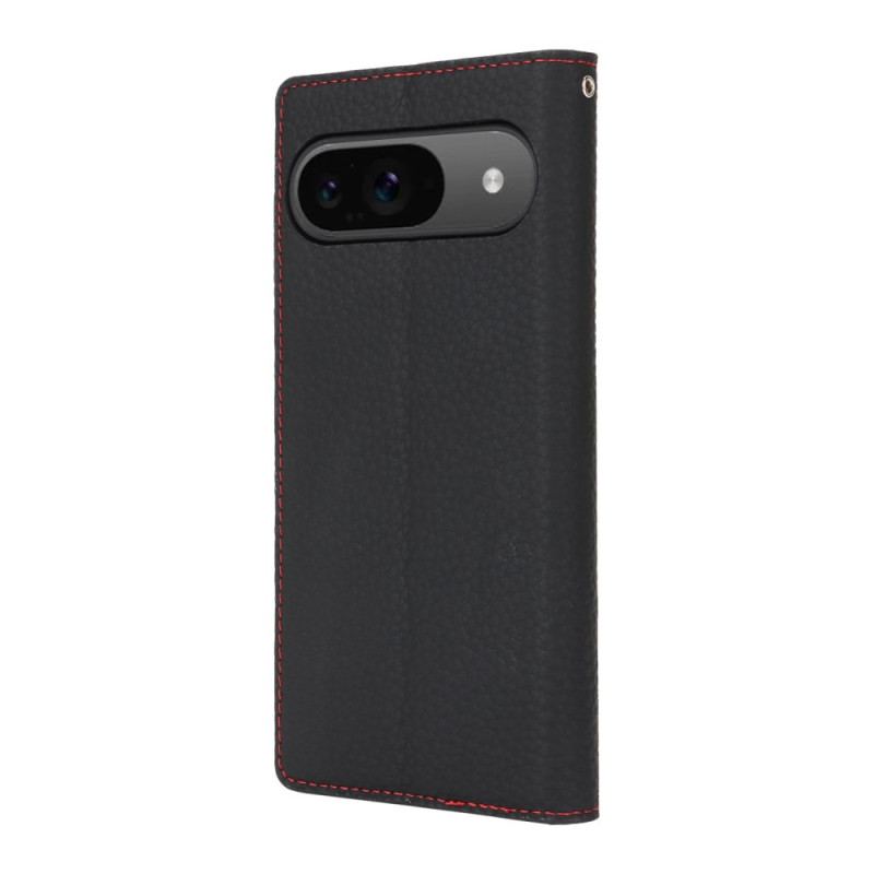 Flip Kotelot Do Google Pixel 9 Tekstura Liczi Z Paskiem Na Ramię