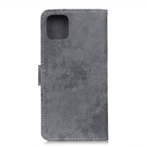 Etui Folio do Xiaomi Mi 11 Obrzeża Cyrius Faux Leather Vintage