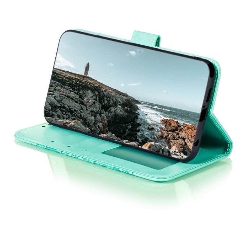 Etui Folio do Google Pixel 6 Obrzeża Pojedyncza Mandala