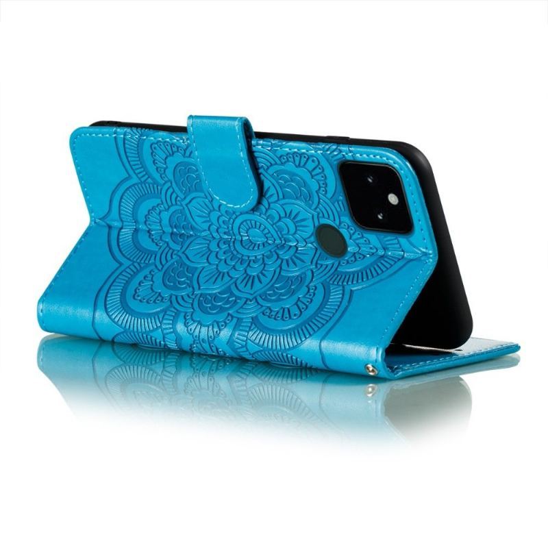 Etui Folio do Google Pixel 6 Obrzeża Pojedyncza Mandala