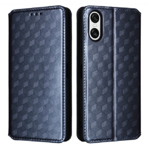 Flip Kotelot Sony Xperia 10 Vi Diamenty 3d Etui Ochronne