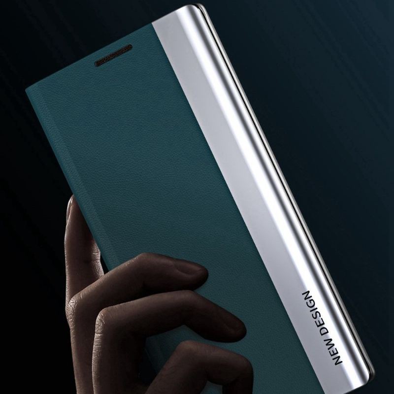 Etui do Samsung Galaxy M23 5G Classic Biznesowy Magnes Z Efektem Skóry
