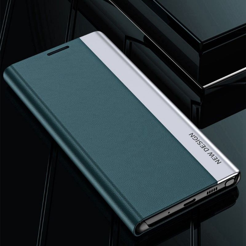 Etui do Samsung Galaxy M23 5G Classic Biznesowy Magnes Z Efektem Skóry