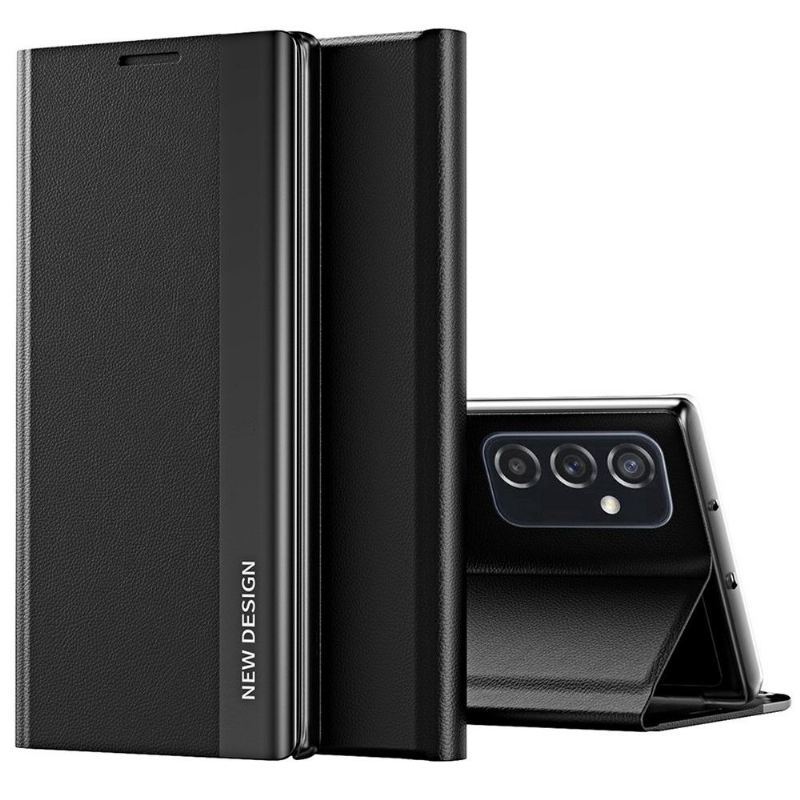 Etui do Samsung Galaxy M23 5G Classic Biznesowy Magnes Z Efektem Skóry