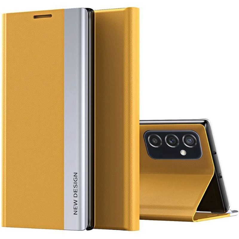 Etui do Samsung Galaxy M23 5G Classic Biznesowy Magnes Z Efektem Skóry
