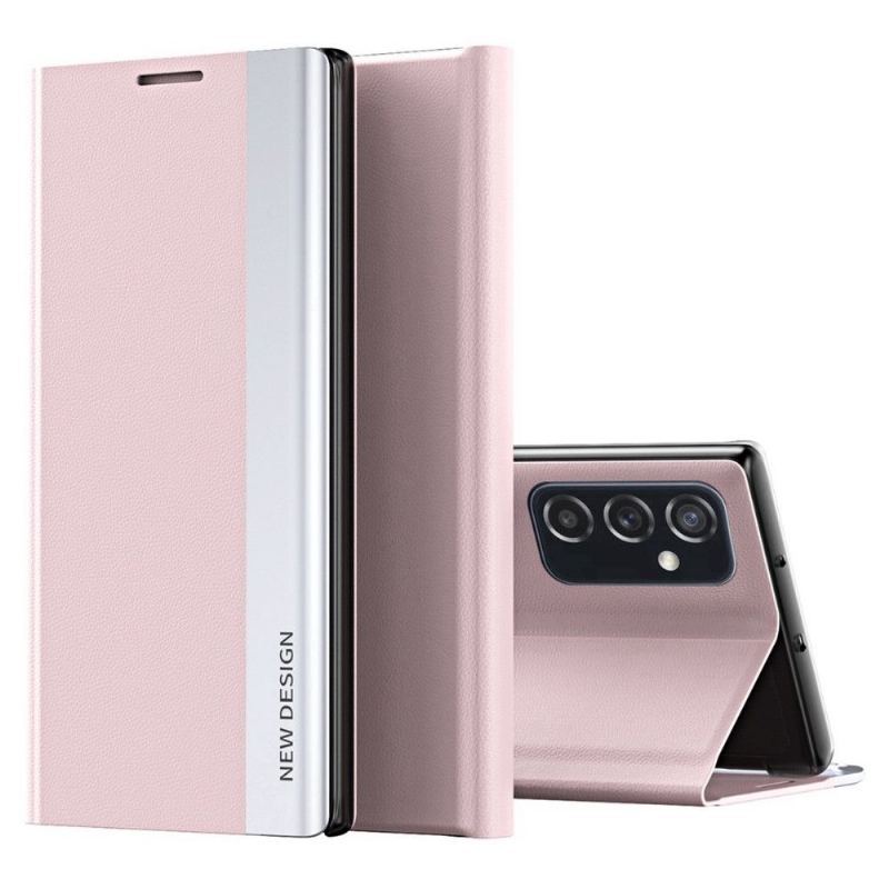 Etui do Samsung Galaxy M23 5G Classic Biznesowy Magnes Z Efektem Skóry