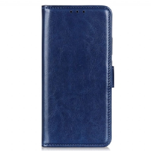 Etui Folio Do Samsung Galaxy A15 Imitacja Skóry Lakierowanej
