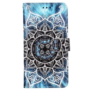 Etui Folio Do Samsung Galaxy A15 Mandala Kwiatowa Z Paskiem