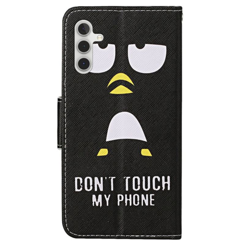 Etui Folio Do Samsung Galaxy A15 Pingwin Na Smyczy