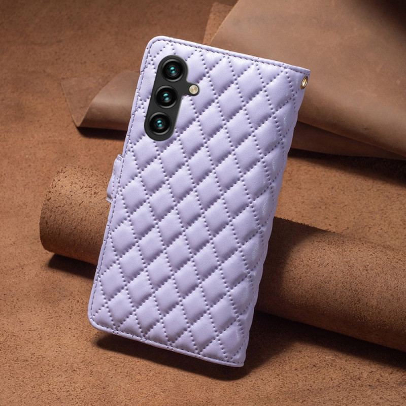 Etui Folio Samsung Galaxy A15 Pikowana Binfen Kolor