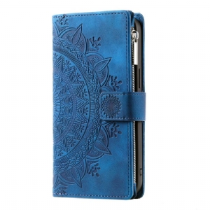 Etui Folio Samsung Galaxy A15 Portfel Z Nadrukiem Mandali I Paskiem